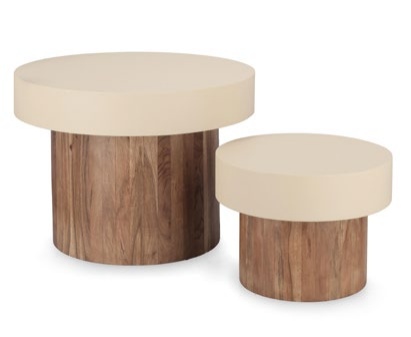 Bizzotto - Ananya Coffee and Side Table